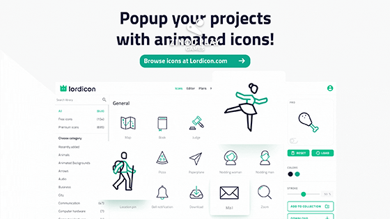 Get Animated Icons for Editing with Lordicons.com