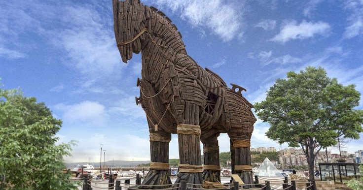 Wisata Kaya Sejarah Patung Kuda Troya, Canakkale - Cheria 