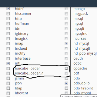 CARA Cepat Mengaktifkan IONCUBE Loader Di CPANEL