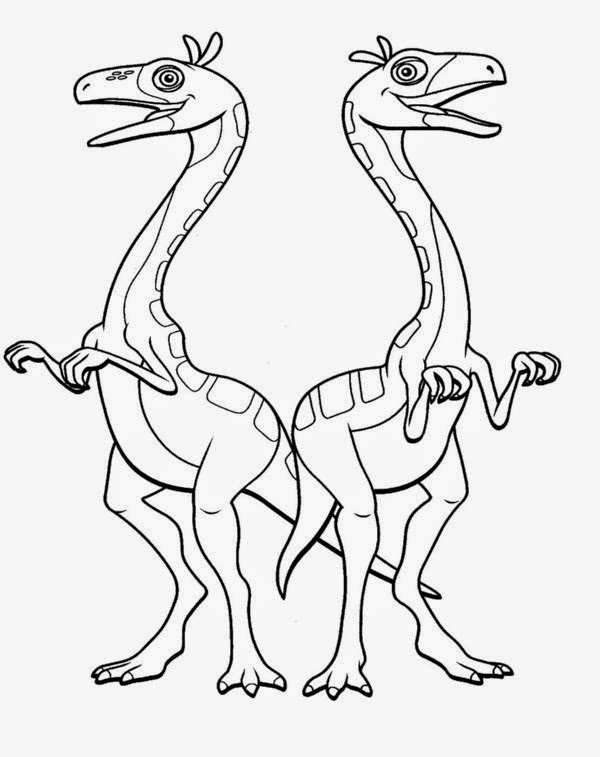 Dinosaur Train Coloring Pages 6