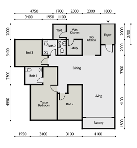 Penang Property - The Realtor Who Protects Your Interests: The ...  The standard layout features higher ceiling, glass balcony for maximum  seaview, air-conditioners, dry and wet kitchen, dry yard and utility room.