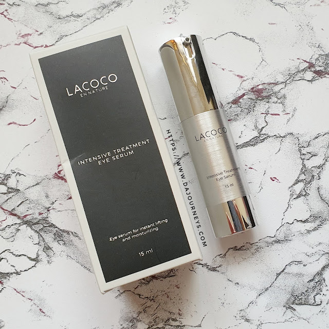 Review Lacoco Intensive Treatment Eye Serum