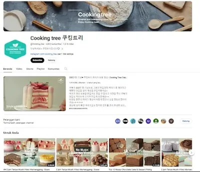 channel youtube kuliner korea selatan