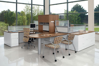 Open Concept Cluster Desk
