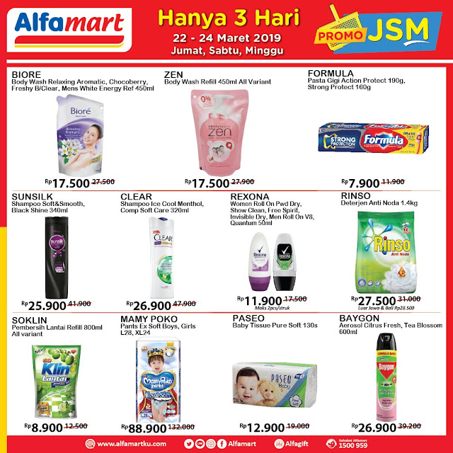 #Alfamart - #Promo #Katalog JSM Periode 22 - 24 Maret 2019