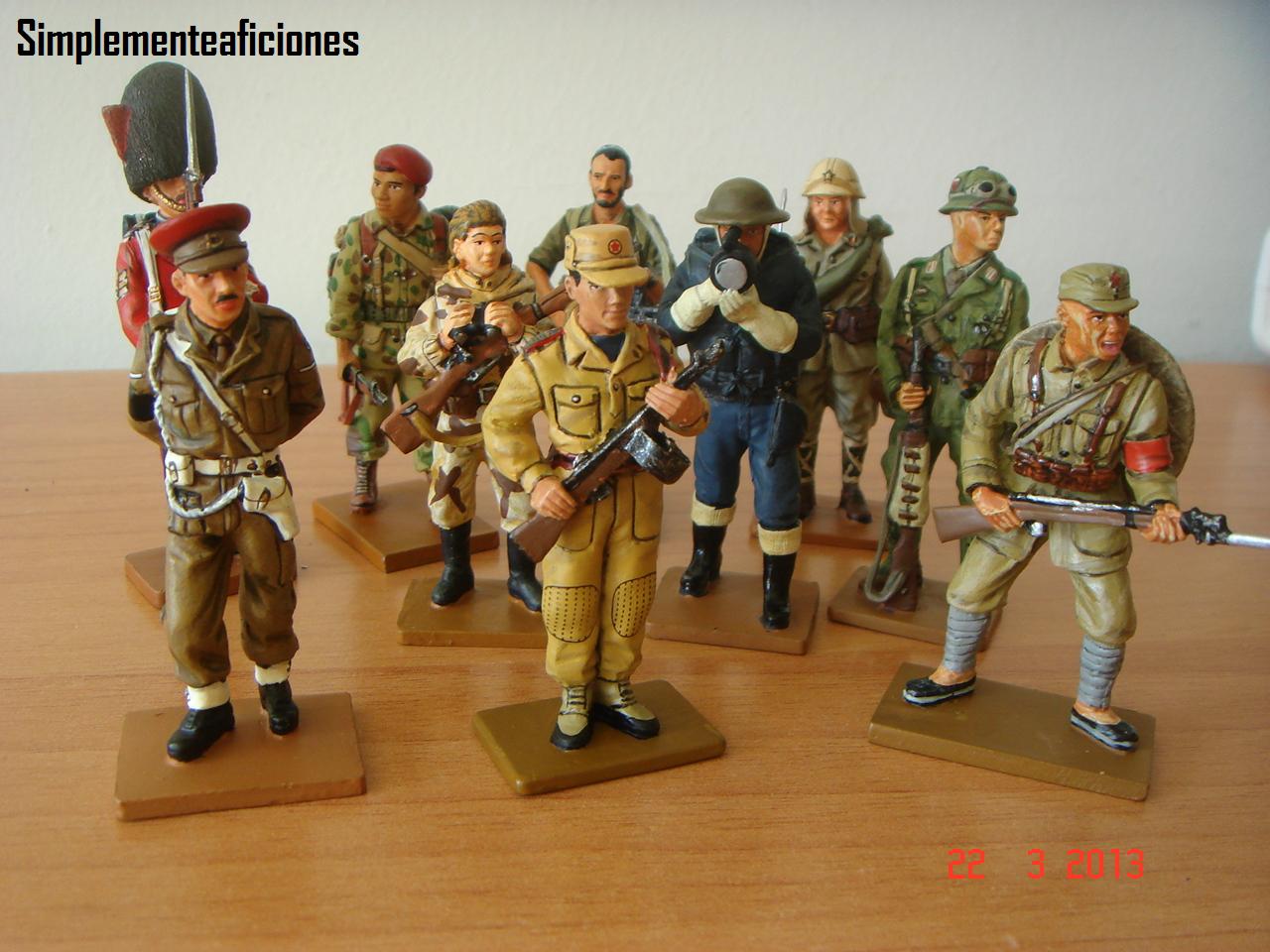 Simplementeaficiones: Soldados de plomo (Soldados de las Guerras del Siglo  XX .-1 )