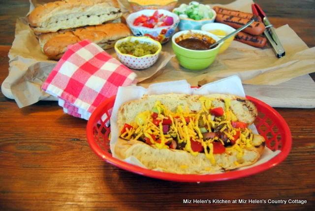 All-American Hot Dog at Miz Helen's Country Cottage