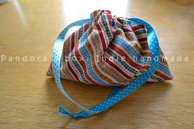 Drawstring bag: an easy tutorial