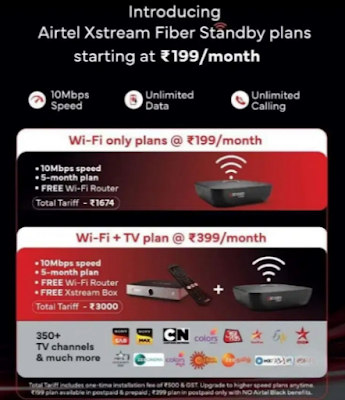Airtel Standby plan