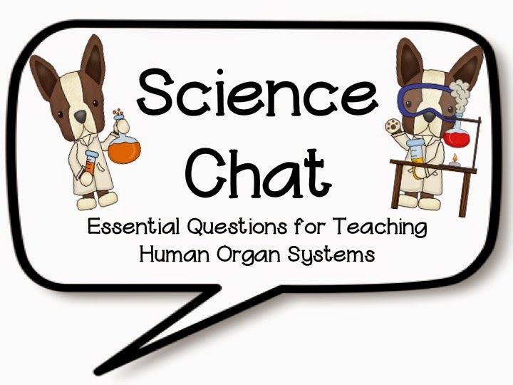 Teachingisagift Human Organ Systems Science Chat for Grade 5 Science