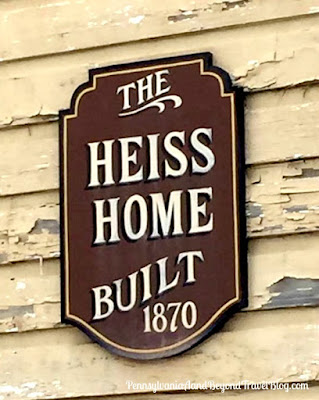 Historic William A. Heiss House in Mifflinburg Pennsylvania