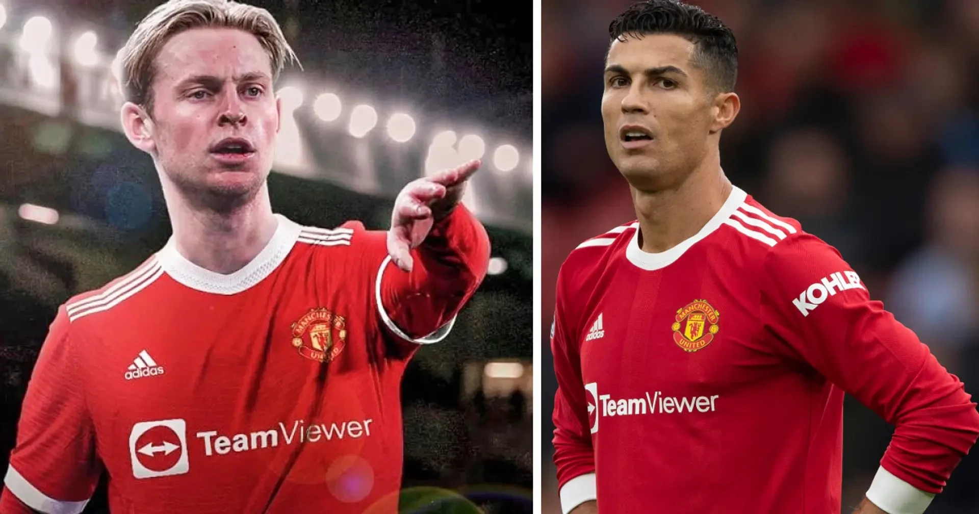 Frenkie de Jong salary if he joins Man United compared to Ronaldo's