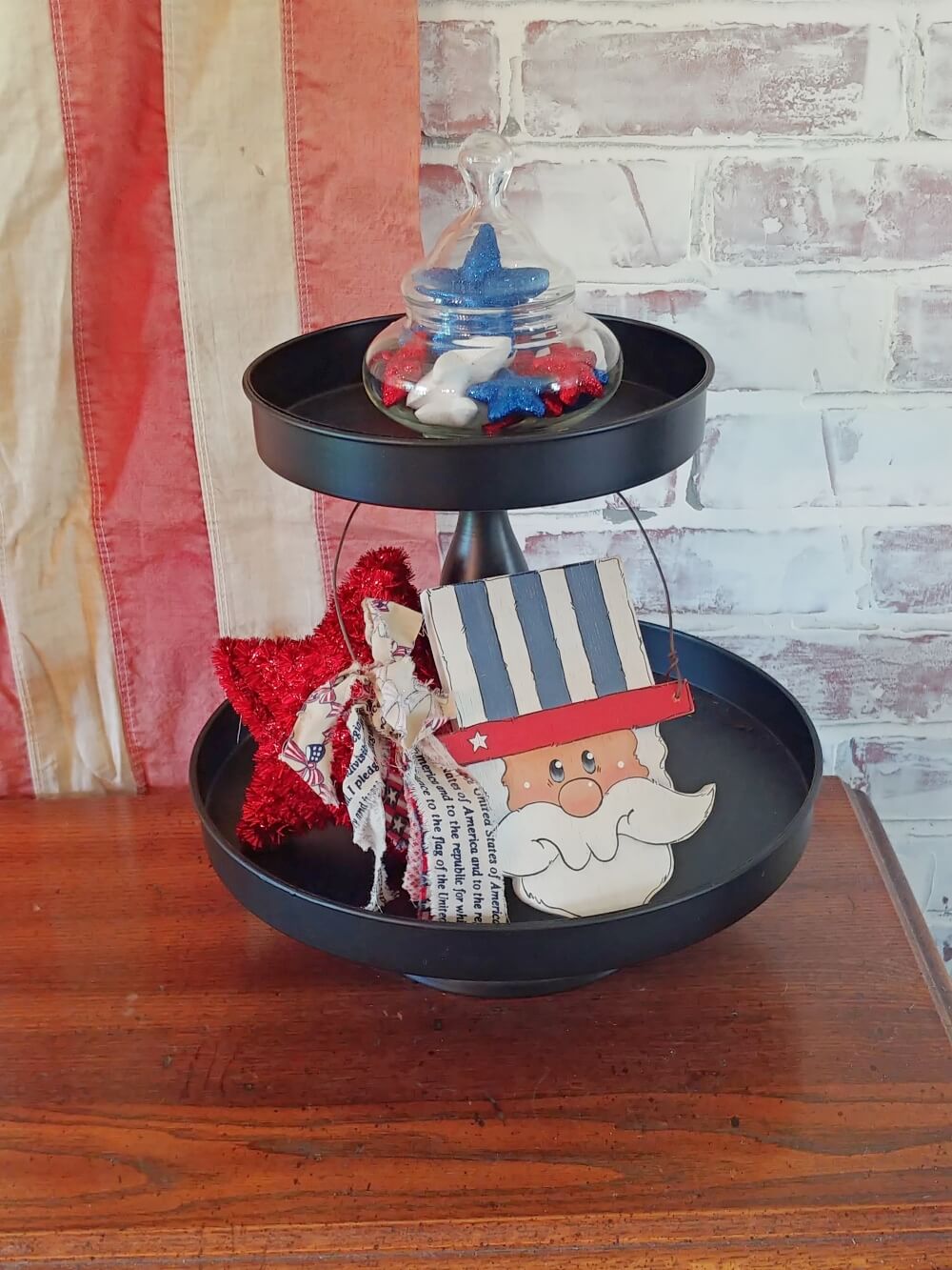 4th of July Buffet Decor