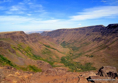 Kiger Gorge on a windy day