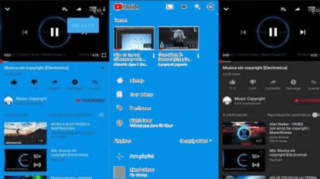  Siapa gak kenal YouTube yang dimana salah satu platform populer sepanjang masa YouTube Biru Mod APK Terbaru