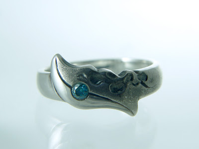 Erosion Wedding Ring II