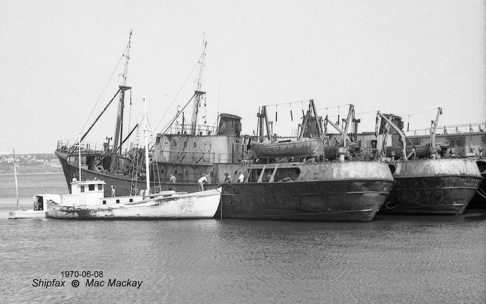 shipfax: national sea products steam trawlers