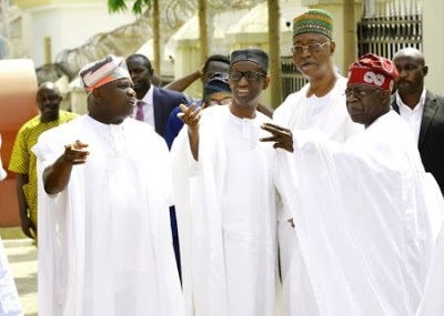 Tinubu, Ambode, Nuhu Ribadu attend Zahra Buhari's wedding