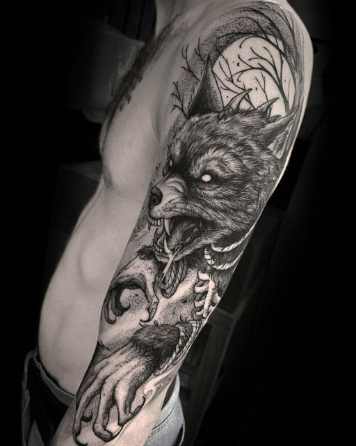 Descubra 90 Tatuagens de Lobo: Desde Realistas até Abstratas