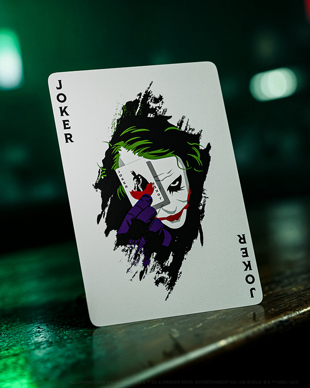 Batman 85th Anniversary Playing Cards - Joker Ledger