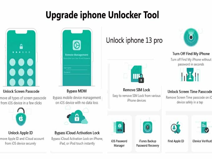 Upgrade iPhone Unlocker Tool Best Work All i phones old and Latest Free Download