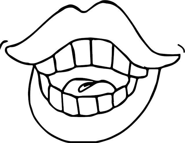 10 Free Printable Lips Coloring Pages