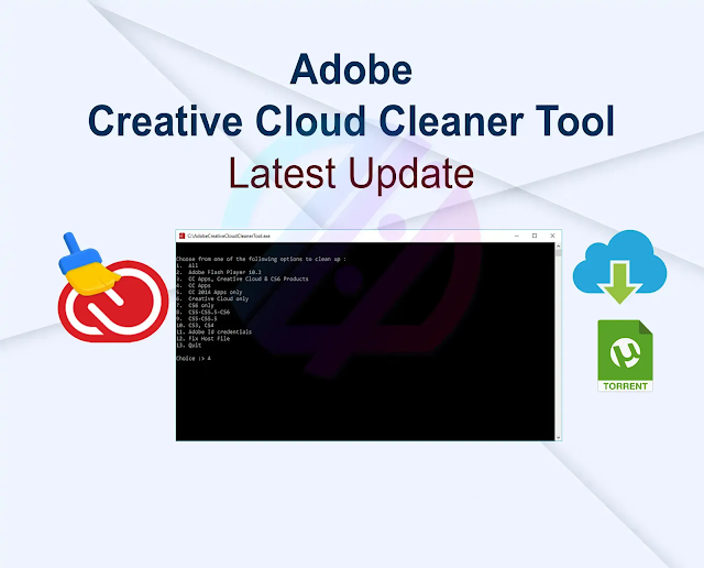 Adobe Creative Cloud Cleaner Tool 4.3.0.395 Latest Update