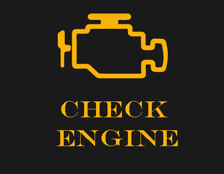 Dega variklio lempute nera traukos, technine apziura check engine