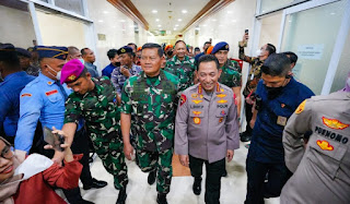 Dampingi Laksamana Yudo Margono Fit and Proper Test, Kapolri: Bentuk Sinergitas TNI-Polri!