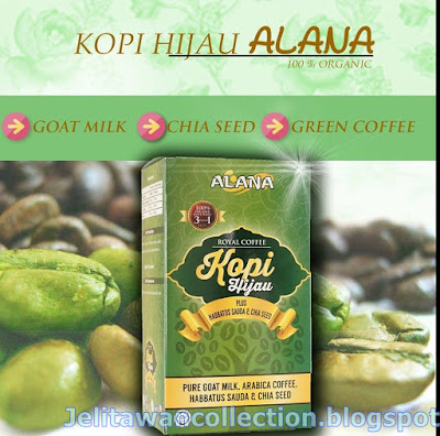 Kopi Hijau Alana : Green Coffee untuk Kurus  Jelitawan 