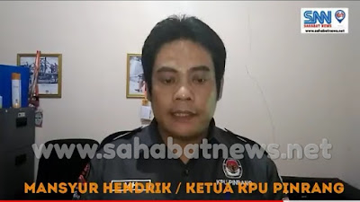 VIDEO, Ini Hasil Rekapitulasi Rapat Pleno KPU Pinrang 