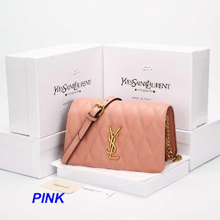 TAS WANITA SELEMPANG IMPORT BATAM TERBARU 2019 SLING BAG CEWEK KULIT FASHION MURAH DV4365YSL# SEMI PREMIUM