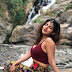 Iswarya Menon Waterfall Photoshoot