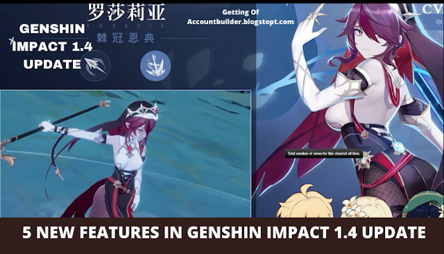 5 NEW FEATURES IN GENSHIN IMPACT 1.4 UPDATE