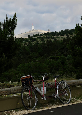 Cyclotouring Mont Ventoux Vintage Tandem Peugeot TM 8