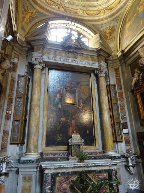 Rome : l'église Jésus et Marie (Gesù e Maria)