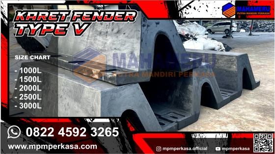 Karet Fender Type V,Mpmperkasa,Karet Fender Dermaga Type V,Rubber Fender Tipe V 300H,Marine Fender Type V,Fender Dermaga Type V,Karet Fender Tipe V,Fender Type V,Karet Fender Tipe V 400H,
