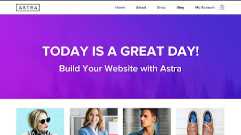 Astra - wordpress themes free download - قالب استرا 