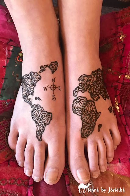 Map mehndi design