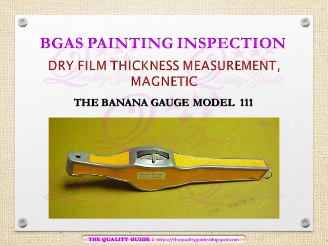 The Banana Guage Model 111 bgas cswip certification , nace level 1 and nace level 2 cathodic protection testing 