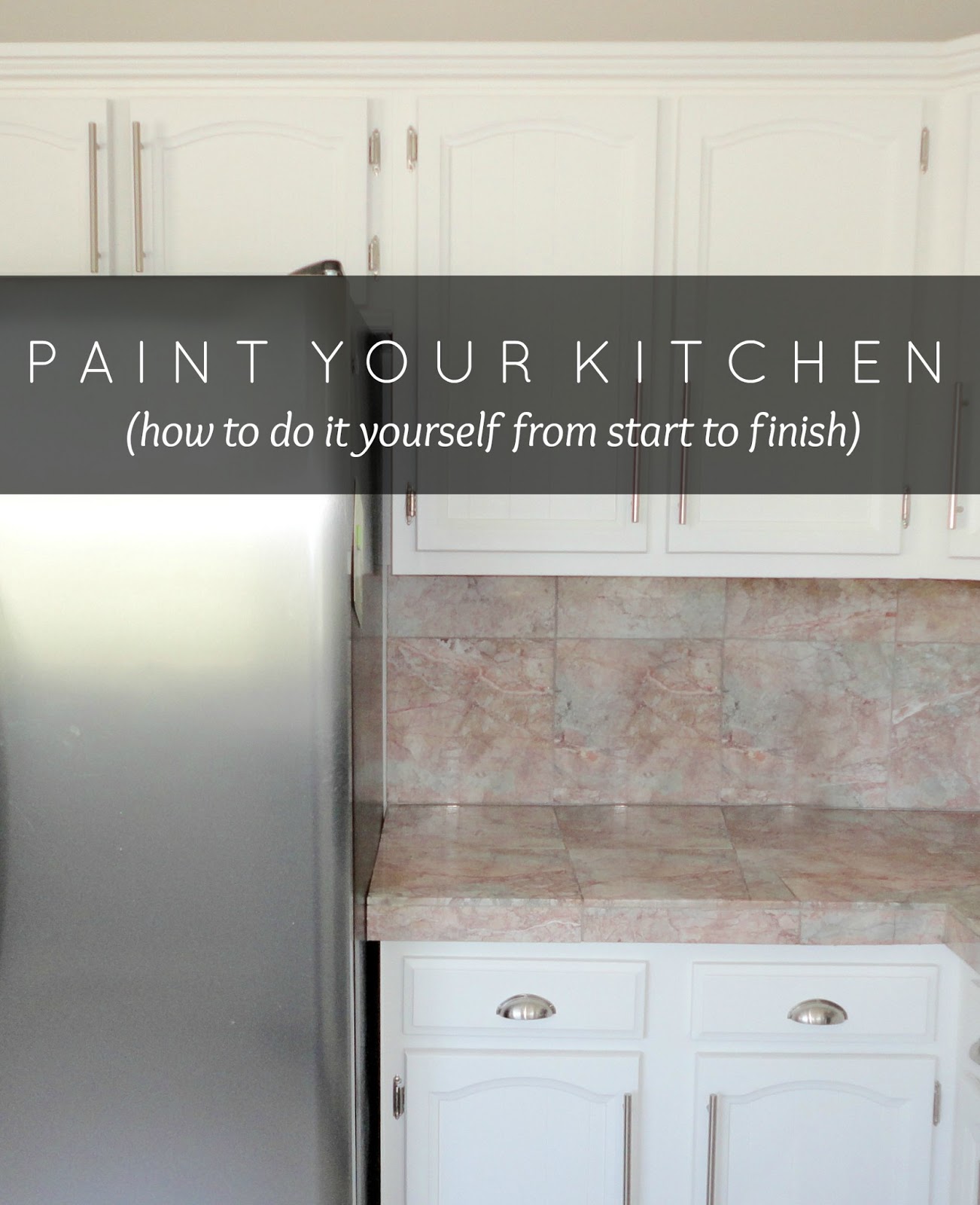 LiveLoveDIY How To Paint Kitchen Cabinets In 10 Easy Steps