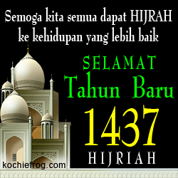 8 DP BBM Ucapan Selamat Tahun Baru Islam 1437 Hijriah 