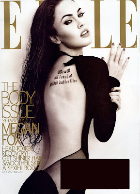 Megan Fox is sexy in Elle