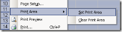  Dalam mencetak hasil pekerjaan tabel di MS Office Excel kadang banyak area kosong yang ng Batasi Wilayah Pencetakan dengan Print Area di Excel