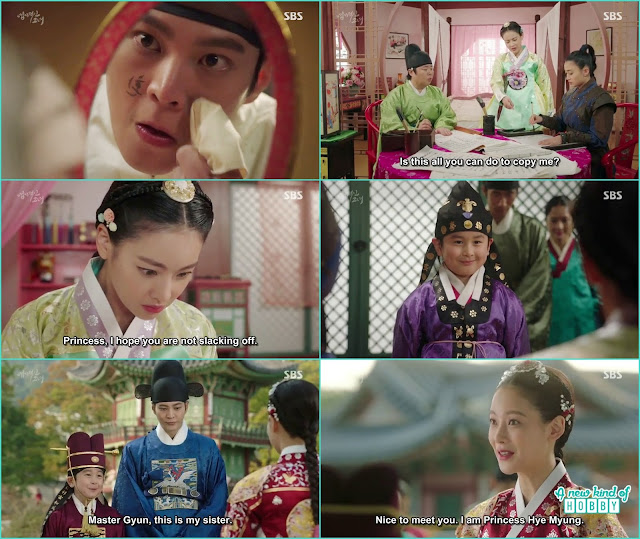  gyun woo assigned at Prince Master to teach him different languages - My Sassy Girl: Episode 1 to 4  korean Drama