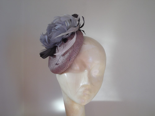  Pill Box Rachel Wykes Milliner Rose Straw teal Wedding