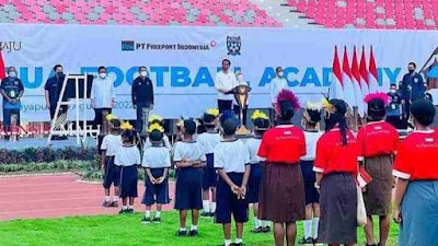 Presiden akan Luncurkan Papua Football Academy hingga Kunjungi PT Freeport Indonesia