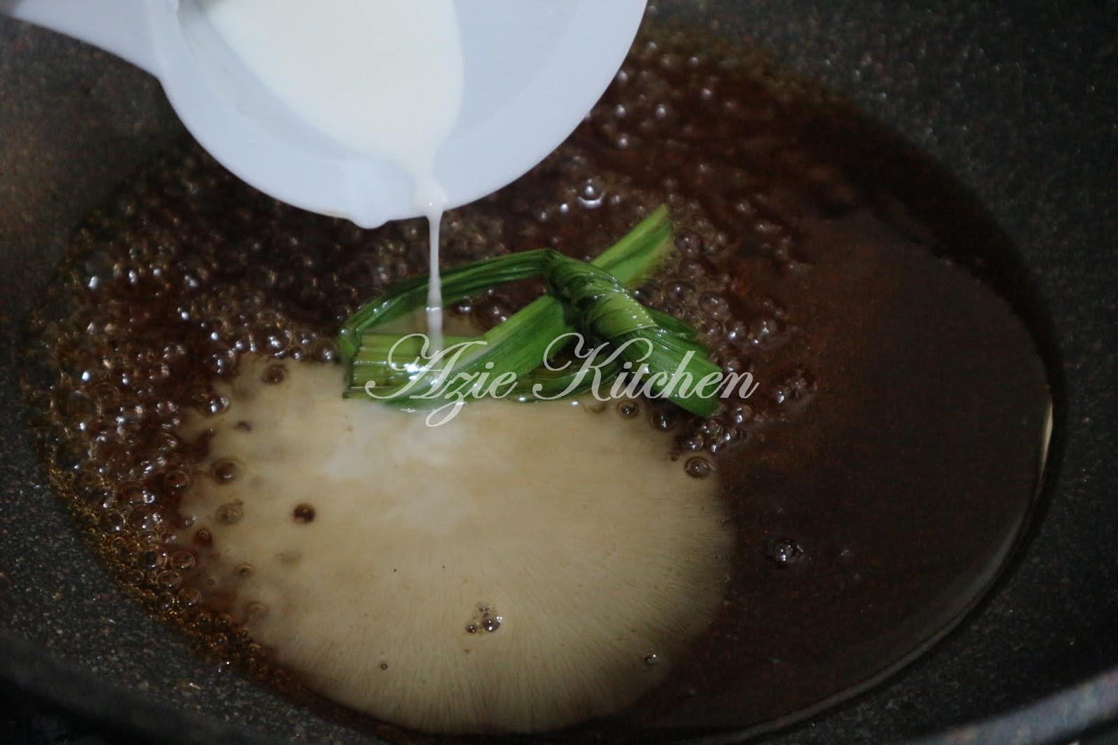 Puding Sagu Gula Melaka - Azie Kitchen