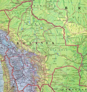 Bolivia | Mapas Geográficos de Bolivia