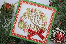 Sunny Studio Stamps: Season's Greetings Scenic Route Christmas Cards by Juliana Michaels